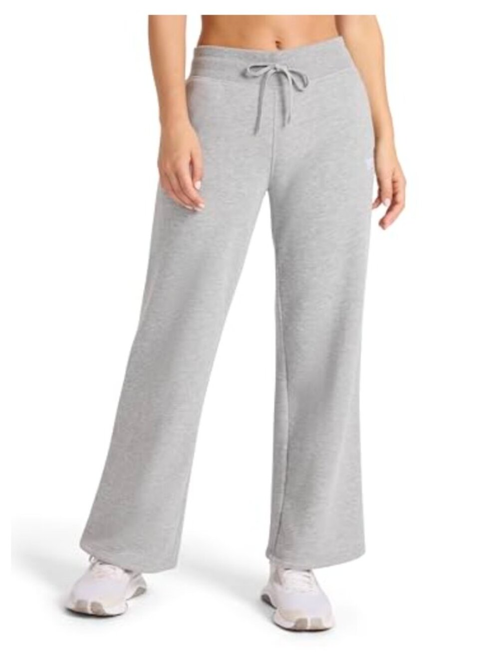 Wide Leg Sweatpants Midweight Cotton-Poly Fleece Standard Fit 30 Inseam